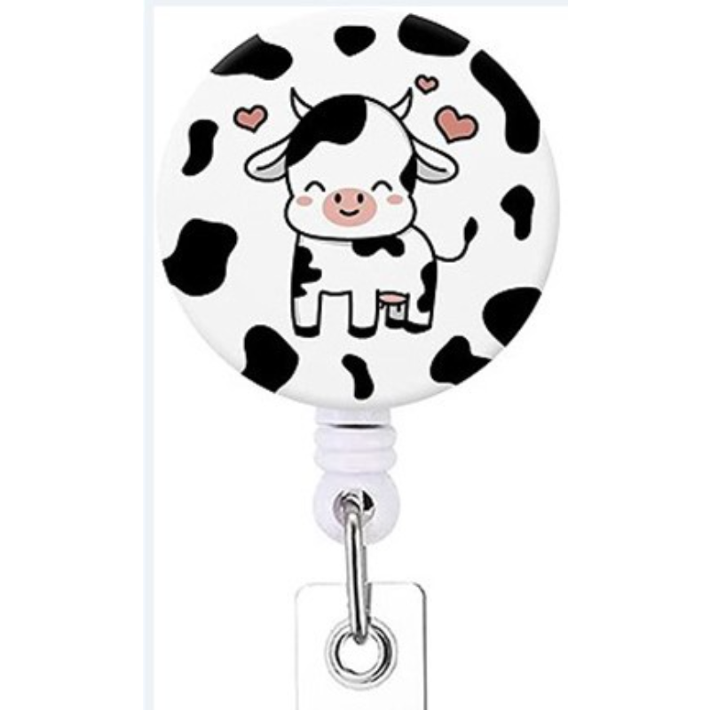 Wholesale ABS ID Card Badge Keychain